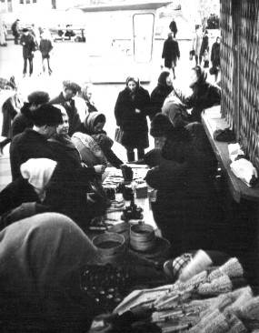 Na bazarze - rok 1974